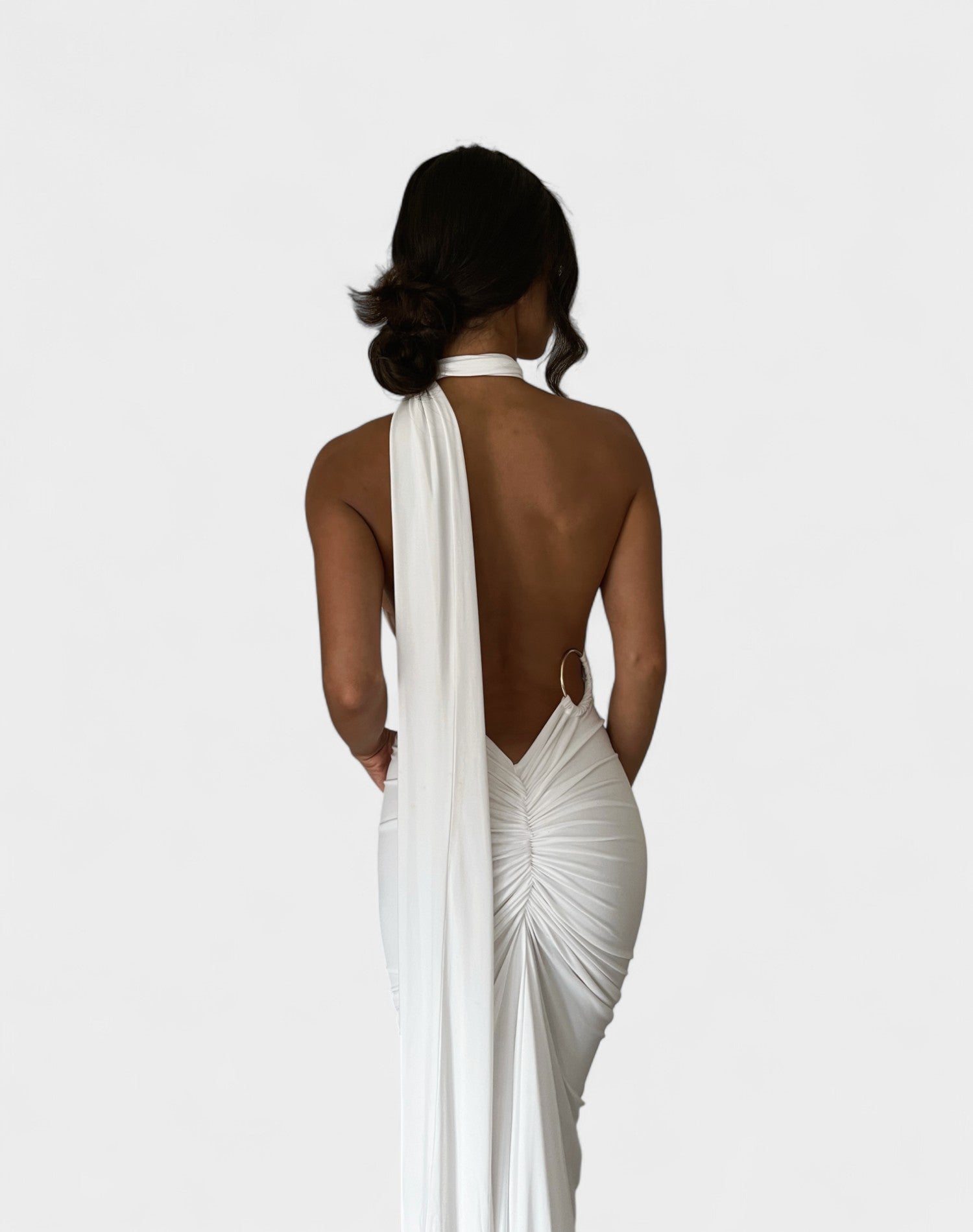 Garze | Backless Convertible Maxi Dress - Lora Toronto