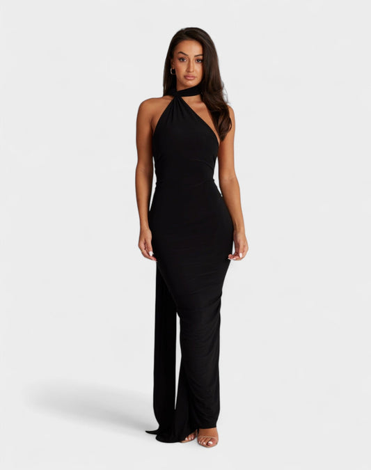 Garze | Backless Convertible Maxi Dress - Lora Toronto