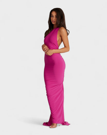 Garze | Backless Convertible Maxi Dress - Lora Toronto