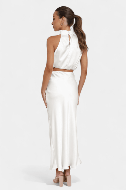 Hanna Asymmetric Top & Skirt Set - Lora Toronto