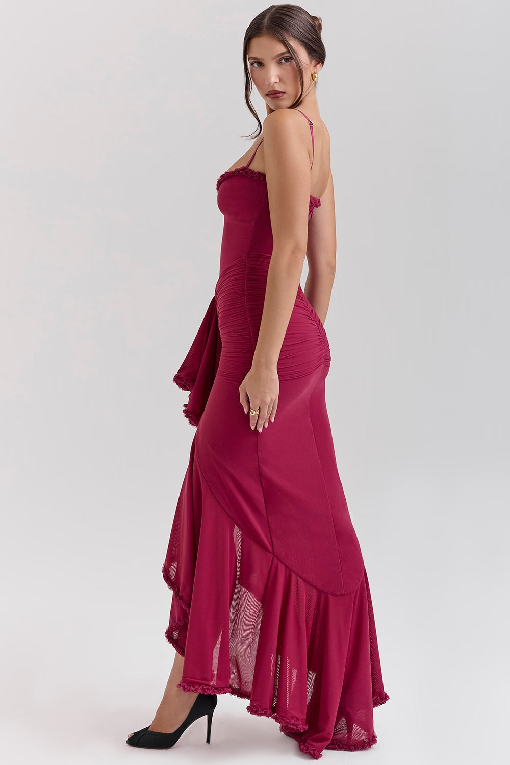 Roxanne Strapless Tiered Dress
