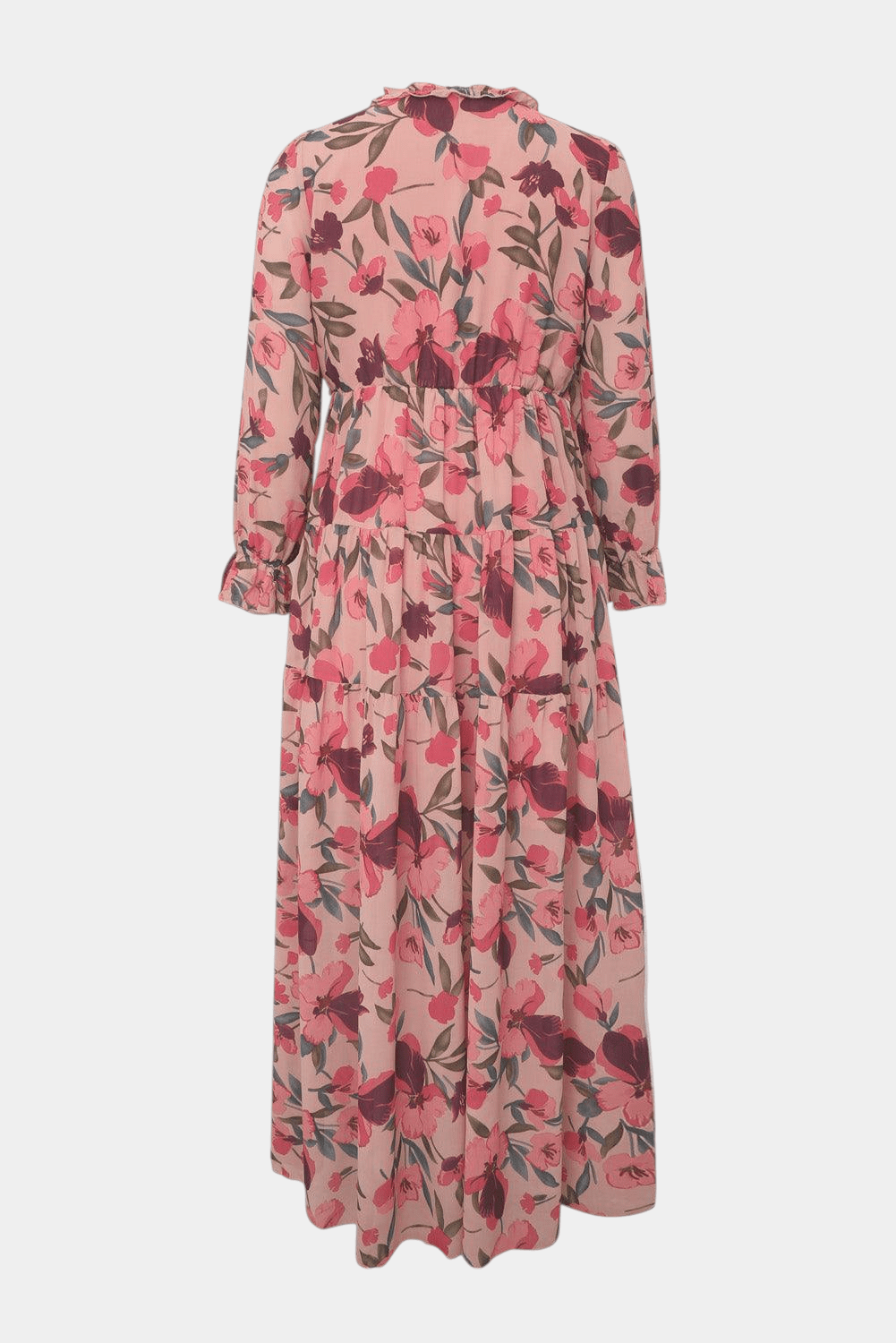 Keti | Long - Sleeve Floral Maxi Dress - Lora Toronto