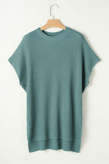 Lena | Short Sleeve Oversized Sweater - Lora Toronto