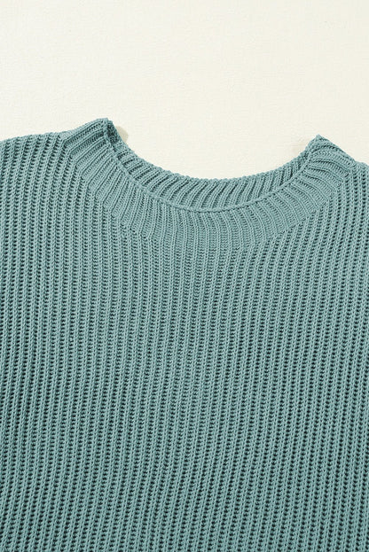 Lena | Short Sleeve Oversized Sweater - Lora Toronto