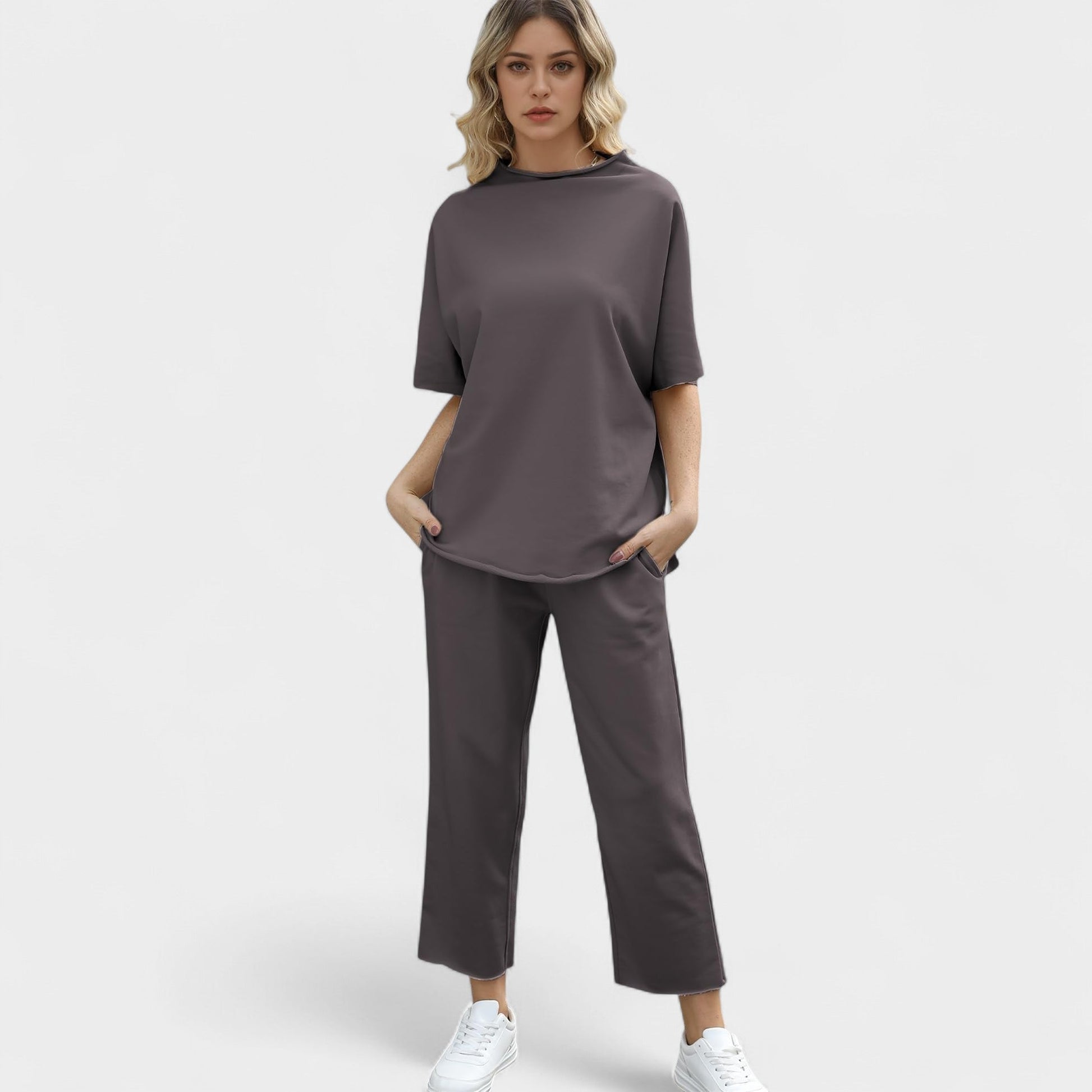 Lora | Casual Two - Piece Lounge Set - Lora Toronto
