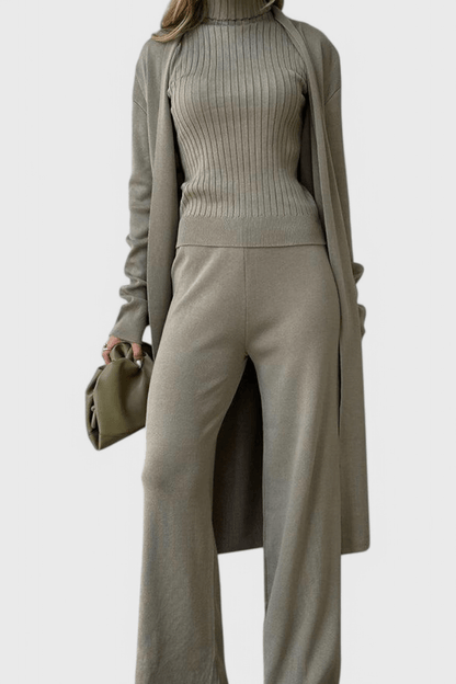 Mahalia 3 - Piece Knit Co - Ord Set - Lora Toronto