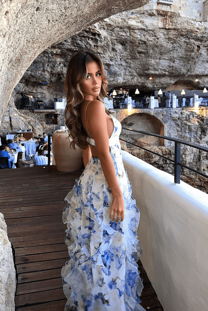 Maisie | Floral Maxi Dress - Lora Toronto