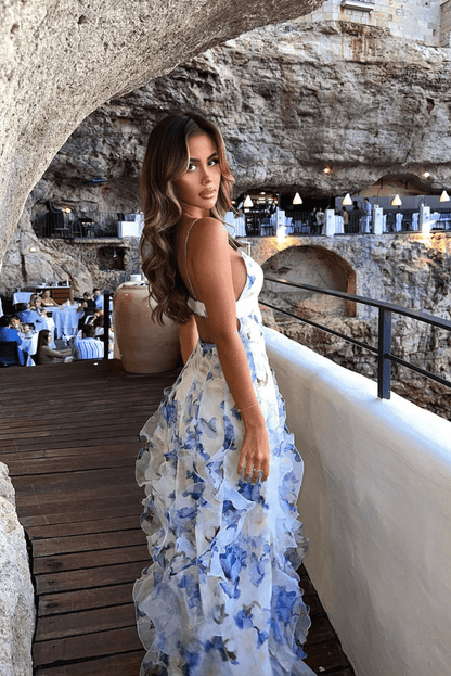 Maisie | Floral Maxi Dress - Lora Toronto