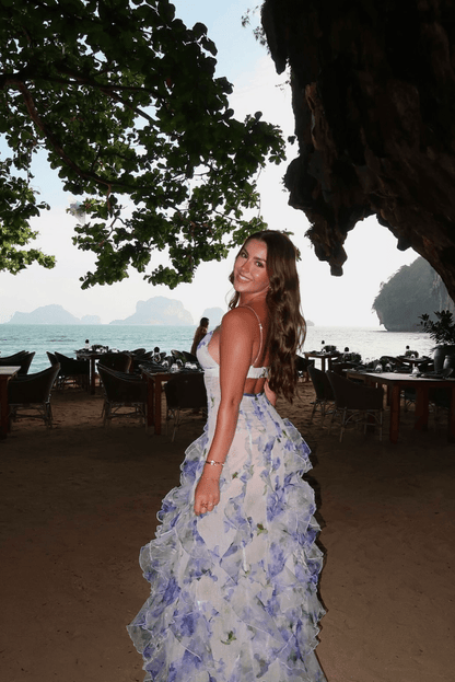 Maisie | Floral Maxi Dress - Lora Toronto