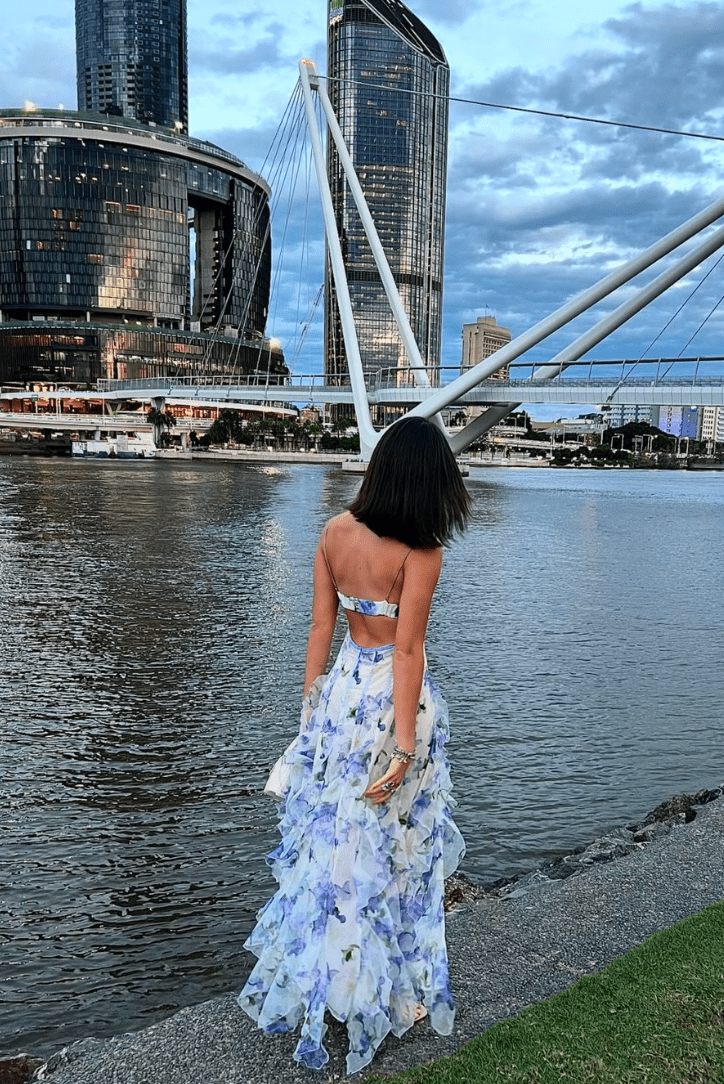 Maisie | Floral Maxi Dress - Lora Toronto