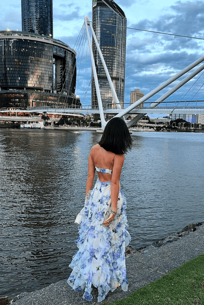 Maisie | Floral Maxi Dress - Lora Toronto