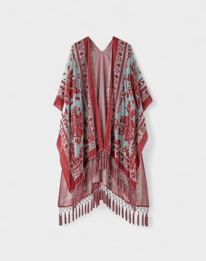 Noa | Velvet Kimono Cardigan - Lora Toronto