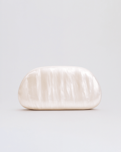 Sculptural Pearl Clutch Bag - Lora Toronto