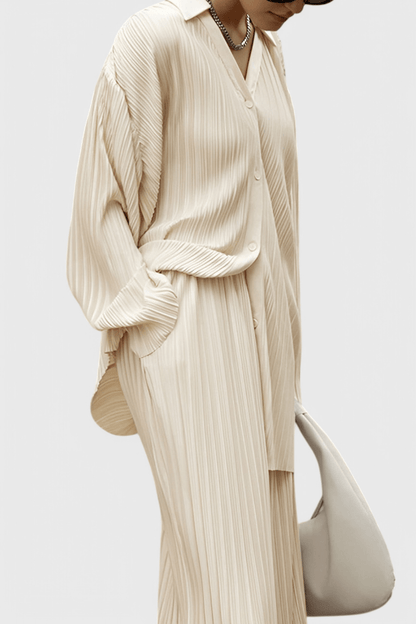 Sephora Oversized Pleated Lounge Set - Lora Toronto