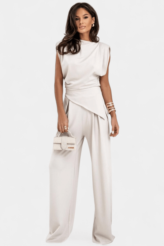 Sofia Draped Shoulder Set - Lora Toronto