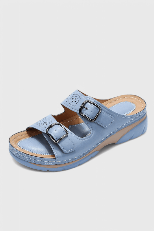 Tamsin Orthopedic Leather Sandals - Lora Toronto